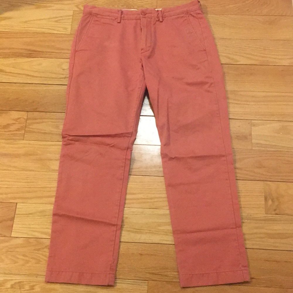 JCrew Salmon slim fit chinos